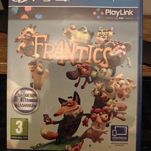 Frantics PS4 game like new, adventure