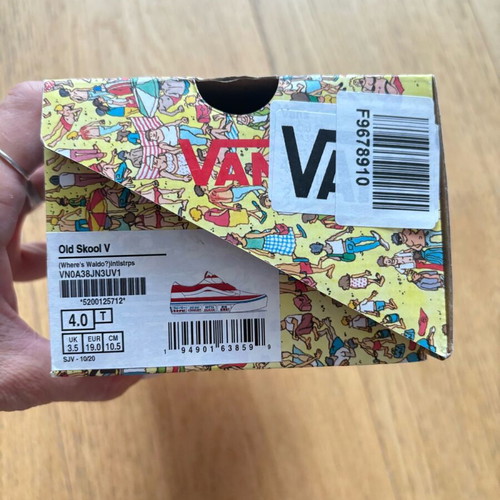 Vans Old School canvas shoes No 19 new
