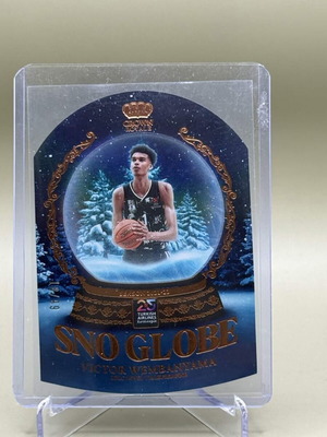 Victor Wembanyama Panini Crown Royale Snow Globe card like new