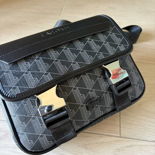 Lacoste messenger bag brand new, black