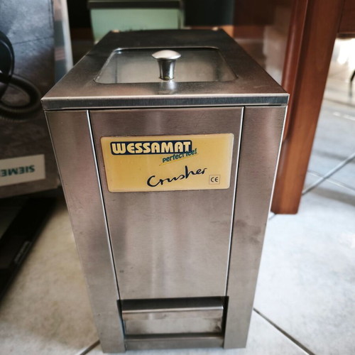 Wessamat professional ice crusher inox like new