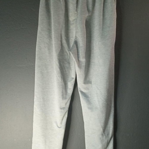 Women's gray sweatpants with elastic used, size XXL