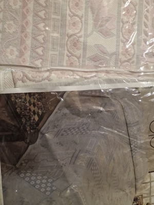 Quilt new, pack of 2, 1.60x2.60 m, pale pink