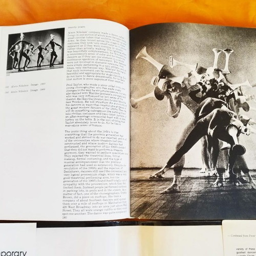 Contemporary Dance Illustrated Art Book 1978 like new