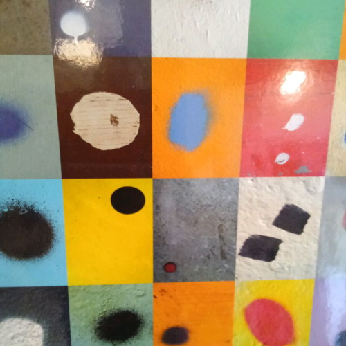 IKEA Solmyra 50x70 posterboard print like new, pop art decoration