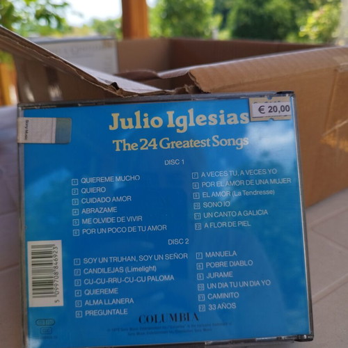 Julio Iglesias original CD sealed