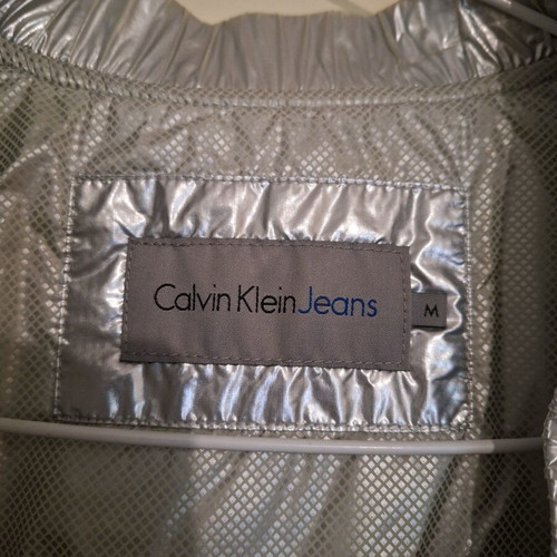 Calvin Klein women's jacket silver like new
