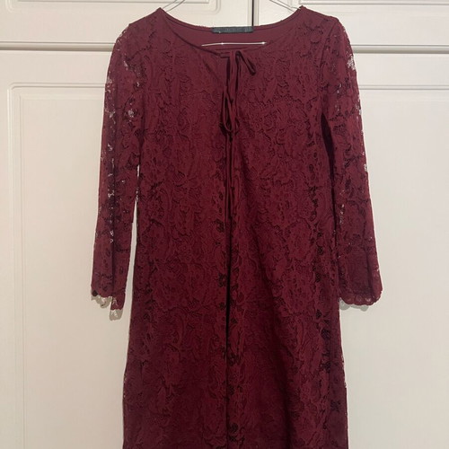 Zara dress with lace like new, size XS