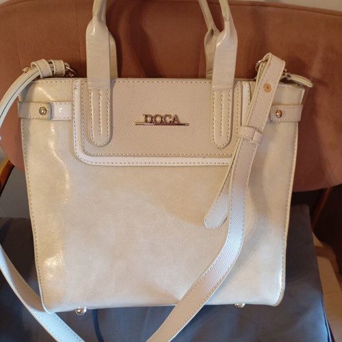 Doca crossbody bag like new, beige, summer style