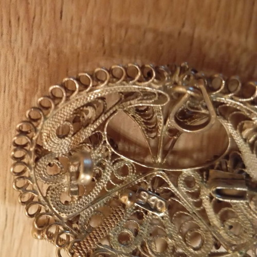 Gianniotiko filigran jewelry like new, silver 940