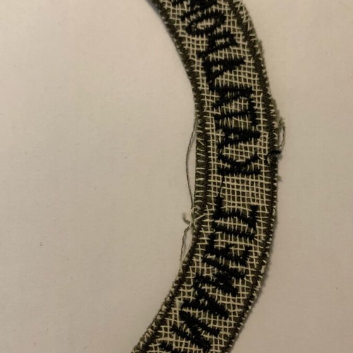 Military patch like new