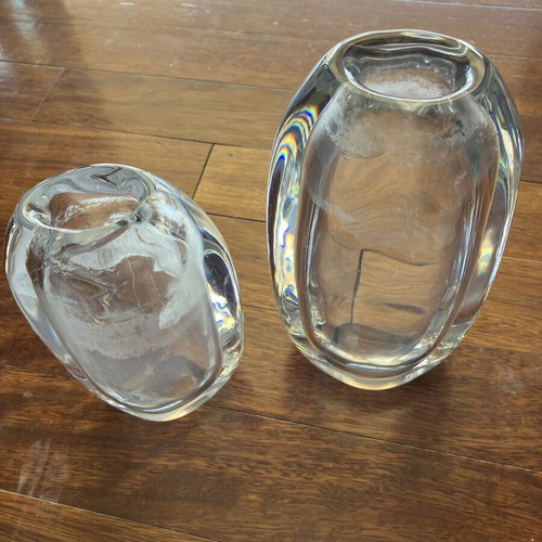 Glass flower vases used, smaller, taller and large mouth