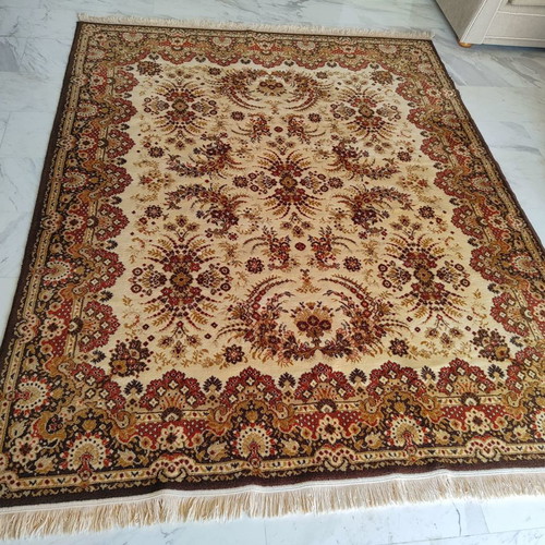 Wool rugs set of 3 with fringes, Biocarpets