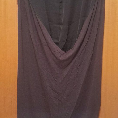 Guess dress used, grey mouse color with black satin back