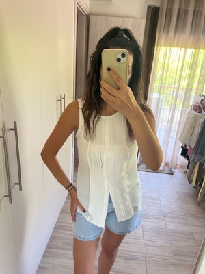 Zara λευκό πουκάμισο size S μεταχειρισμένο