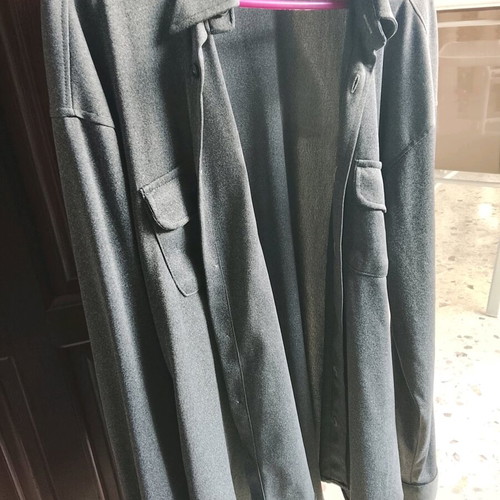 Shirt jacket like new, gray, size L