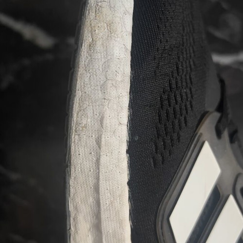 Adidas Pureboost 22 Black White size EU 46 used