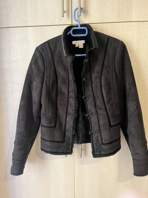 Κοντό παλτό Zara σαν καινούργιο, μαύρο, μέγεθος small
