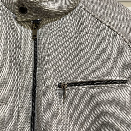 Low men's jacket gray like new, size M