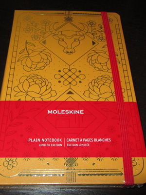 Moleskine Limited Edition Chinese New Year Notebook Year of the Ox new