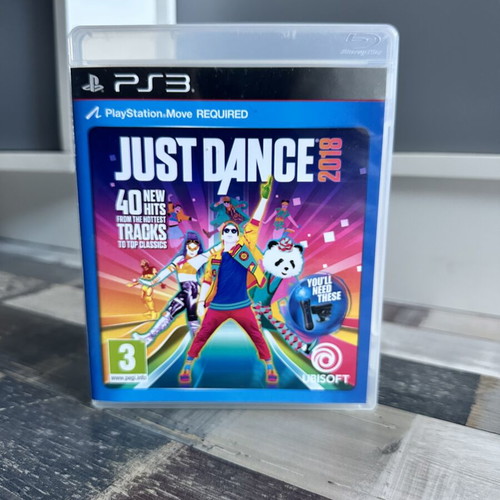 Just Dance 2014 and 2018 PS3 games like new with manuals