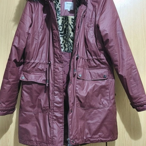 Toi&Moi waterproof parka like new, burgundy red, XL