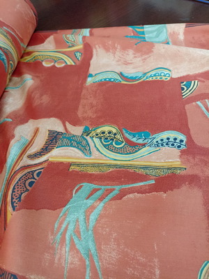 Spanish cotton satin fabric new with colorfast shades