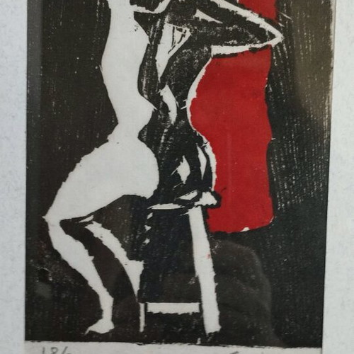 Limited Edition Triptych Prints by Eleni Michalaki, 2010, Female Nude