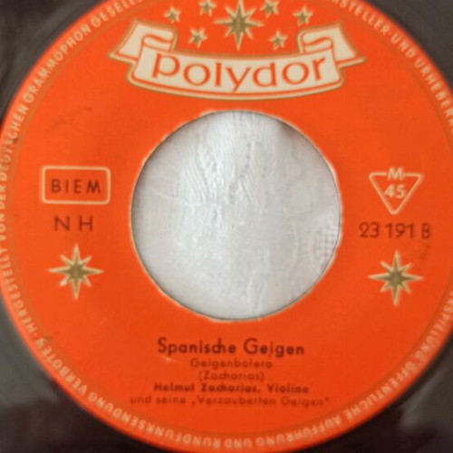 Helmut Zacharias 45rpm vinyl used, classical music