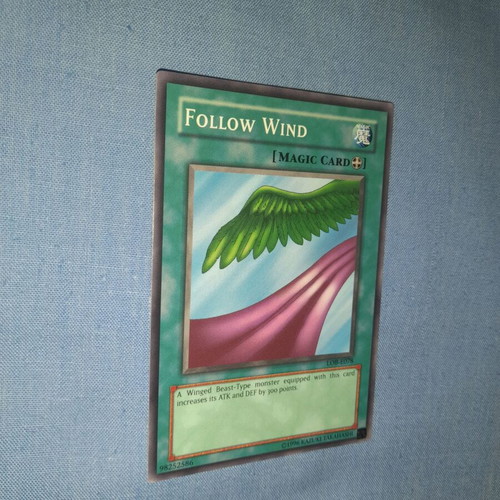 Yu-Gi-Oh! κάρτα Follow Wind καινούργια από το σετ Legend of Blue Eyes White Dragon