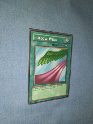Yu-Gi-Oh! κάρτα Follow Wind καινούργια από το σετ Legend of Blue Eyes White Dragon