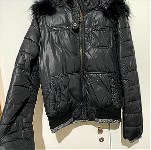 Μαύρο μπουφάν - puffy jacket