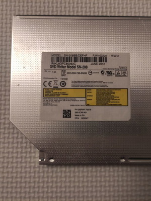 DVD Writer Model SN-208 used for laptop, quantity 2