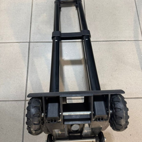 Folding transport trolley like new, load capacity up to 50kg, black