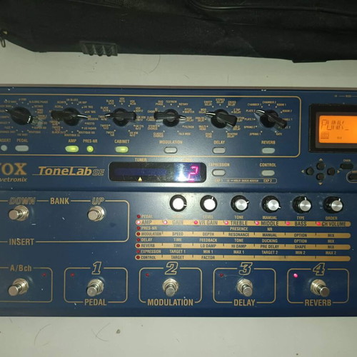 Vox Tonelab SE multi-effects pedal like new