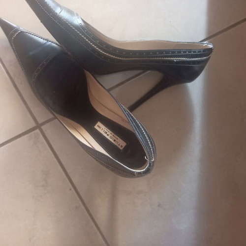 Studio Polini classic leather pumps, 12cm heel height, like new