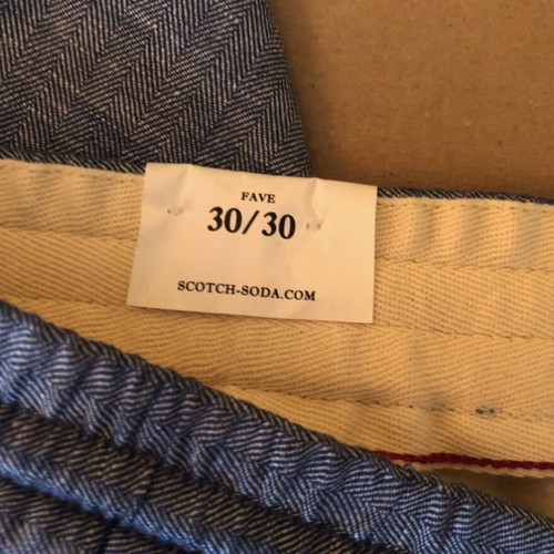Scotch & Soda Fave Linen Pants new, 23% linen, size 31