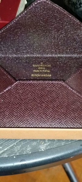 Luis Vuitton δερμάτινη θήκη καρτών