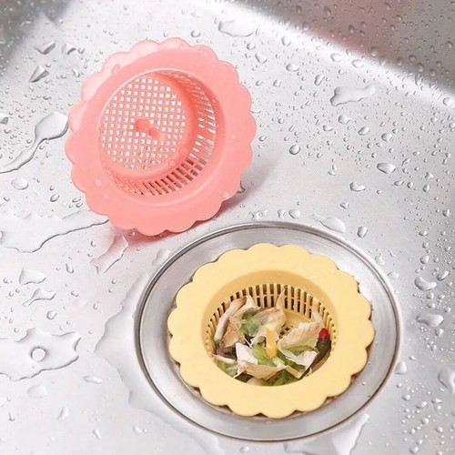 Colorful Plastic Drain Handles for Shower and Sink, Set of 4, 9 cm