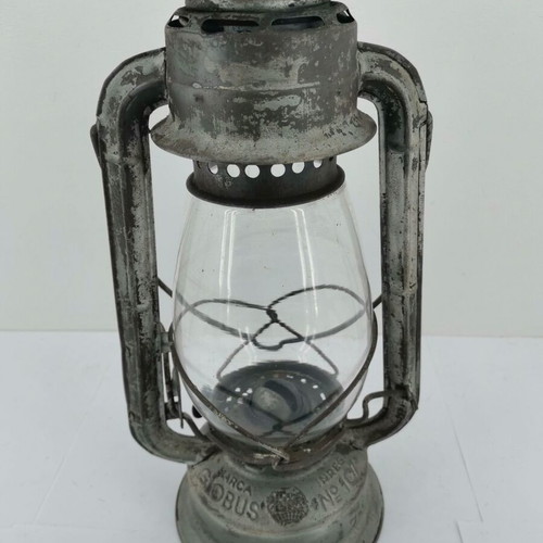 Storm lantern bat used, vintage 1950
