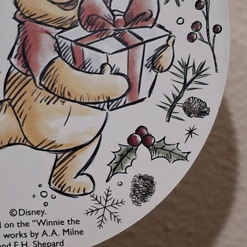 Disney Winnie the Pooh Christmas Tree Topper like new