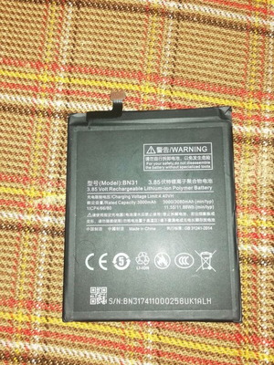 Μπαταρία BN31 για Xiaomi Redmi Note 5A MI5X MI A1 Readmi S2 3000 mAh καινούργια