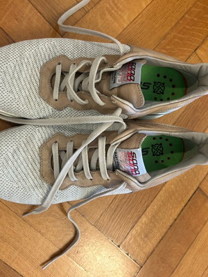 Mephisto Sano anatomical sneakers like new, grey and beige, size 38