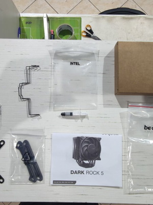 Be Quiet Dark Rock 5 σετ παρελκομένων για Intel CPU καινούργιο