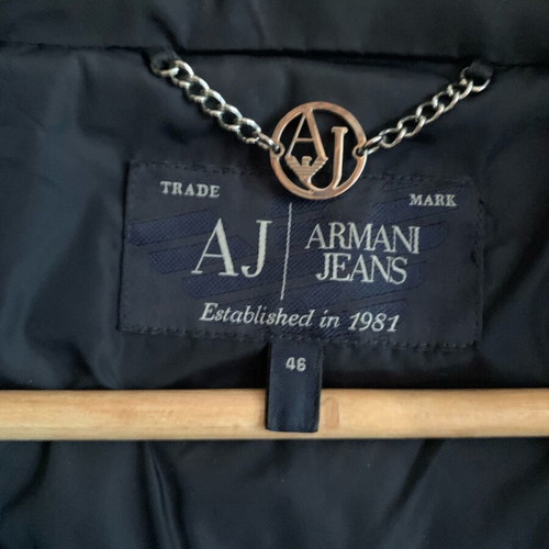 Armani jacket like new blue with silver details