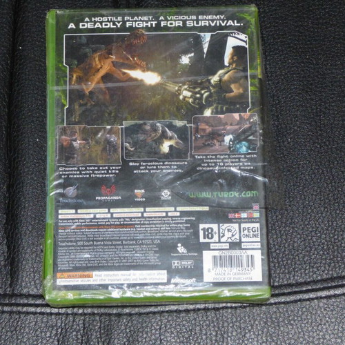 Turok Xbox 360 sealed new