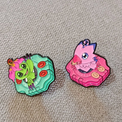 Digimon pin set of eight new