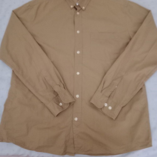 LOGG shirt khaki beige large size like new