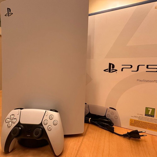 PlayStation 5 and DualSense like new, with box, 1TB