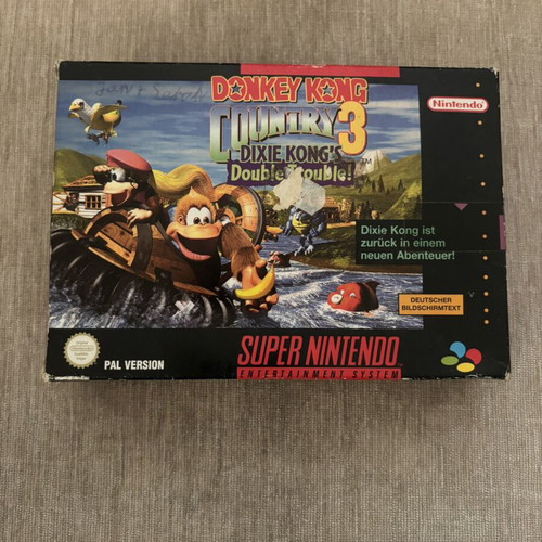Donkey Kong Country 3 Super Nintendo SNES game used